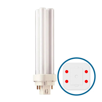 Typ D/E - G24Q 4-stift