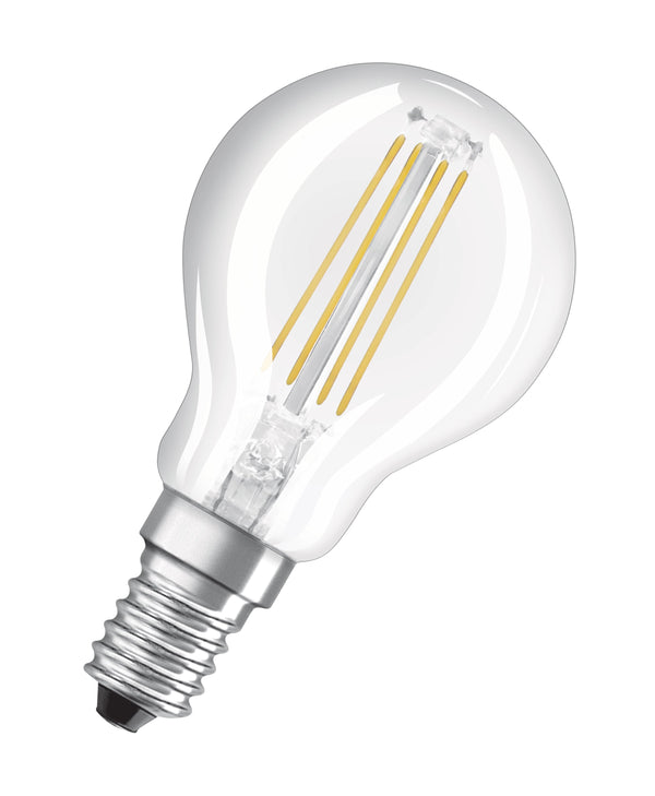 OSRAM LED STAR+ ClickDIM krone 4W/827 (40W) E14 fiament klar (470 lm)