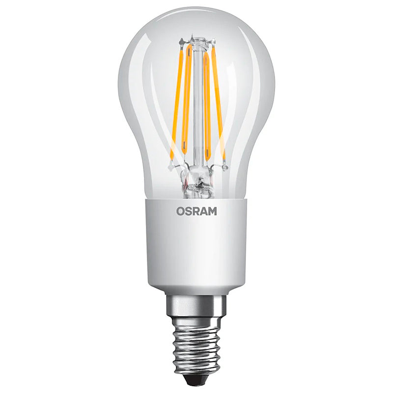 Osram Parathom retro kronepære 4,5W (40W) 2700K klar dæmpbar