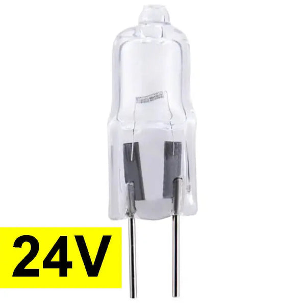 Halogenpære 20W. G4 24V. KLAR (E)