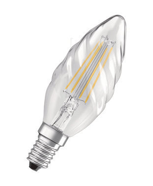 OSRAM PARATHOM kerte snoet 4W/827 (40W) E14 filament klar (470 lm)