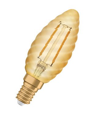 OSRAM Vintage 1906 LED kerte snoet 2,5W/825 (22W) E14 guld