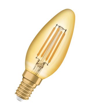 OSRAM Vintage 1906 LED kerte 4W/825 (36W) E14 guld