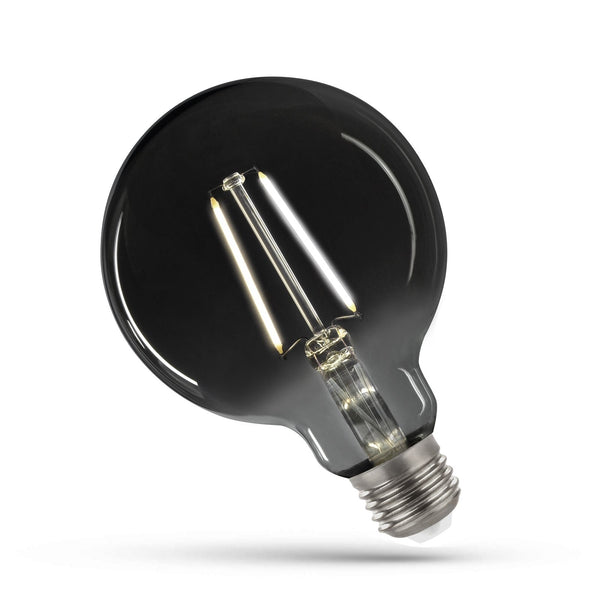 4,5W LED Globe pære E27 4000K Røgfarvet