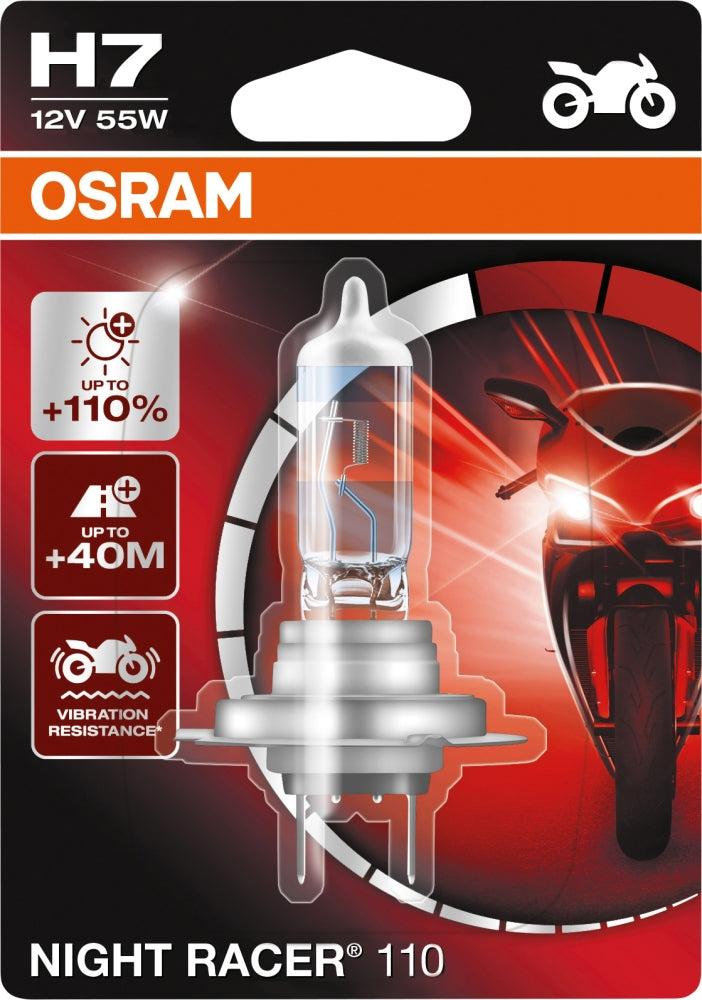 Osram Night racer 110 H7 MC pære