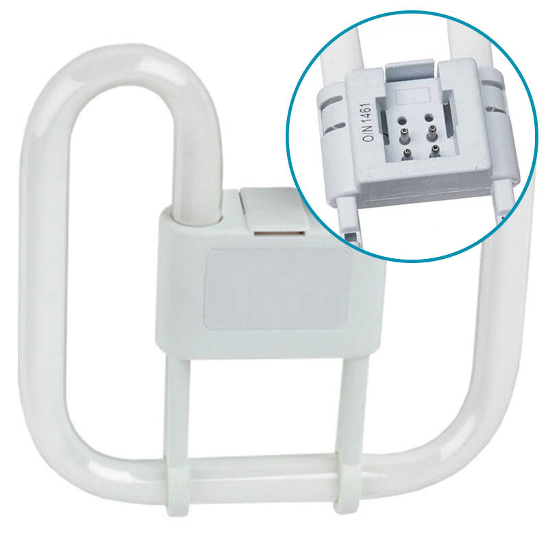 CFL Square 2D 28W/827 4PIN (A)