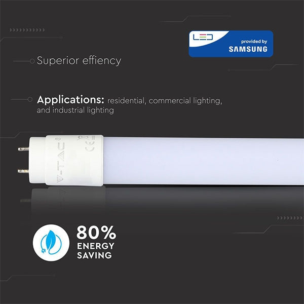 16,5W T8 LED lysstofrør 3000K 2250Lm - 120cm