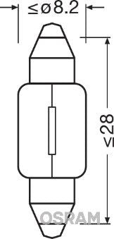 Osram Original kabinelys pære