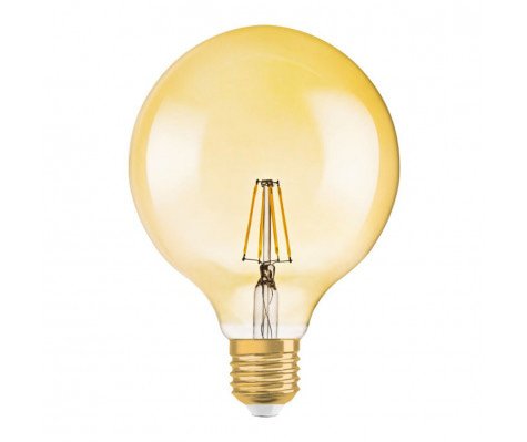 Vintage LED Globe 2,8W ,200 lumen, E27 Guld
